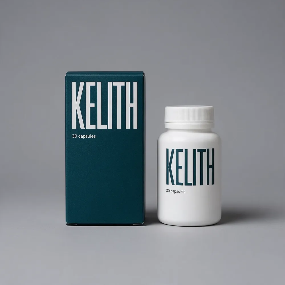 Kotak dan botol Kelith, 30 kapsul